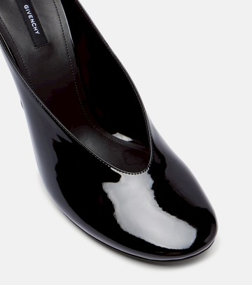 Givenchy Sculpted 95 patent leather mules