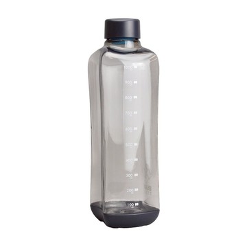 PEARL LIFE 珍珠金屬 Aqua系列 可堆疊積木風 PC直飲水壺 H-6037  灰色  1L  1個