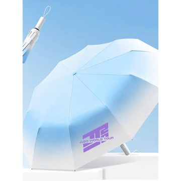 林俊杰JJ20周邊演唱會粉絲應援專輯折疊全自動黑膠遮陽傘晴雨兩用