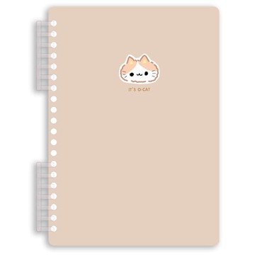 O Cat DIY7孔夾25K筆記