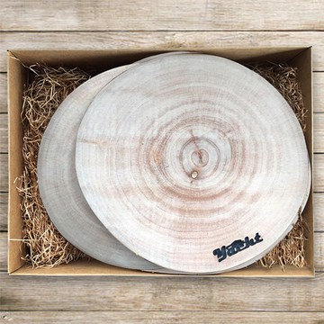 樟木鍋墊禮盒(3件裝)