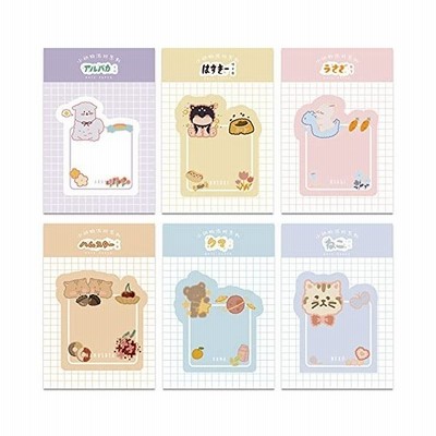 Allmira 付箋 かわいい 12個セット 360枚 ふせん おしゃれ 強粘着 ポストイット 動物 おもしろ 文房具 付箋紙 ぽすといっと 80x6 通販 Lineポイント最大get Lineショッピング