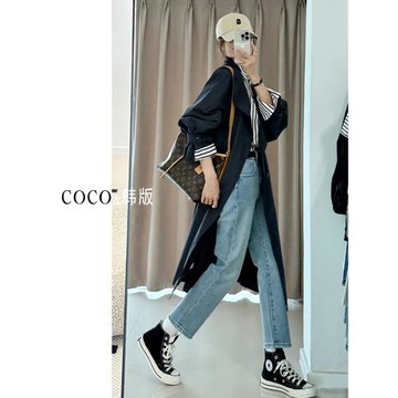 小個子淺藍色直筒牛仔褲女2023秋冬加絨高腰顯瘦煙管褲九分法棍褲