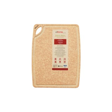 elihome 美國製 雙面抗菌木纖維砧板 凹槽型 24x33cm