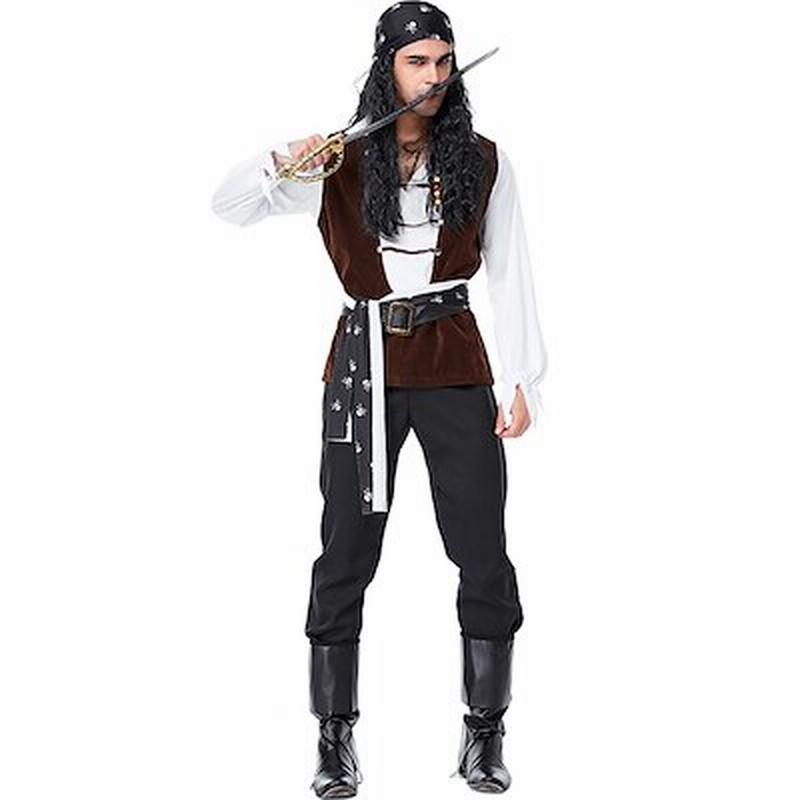 ハロウィンショー服かっこいい欧米男海賊船長コスプレ上着ズボン仮面舞踏会パーティー6点上下セットlqz 通販 Lineポイント最大1 0 Get Lineショッピング
