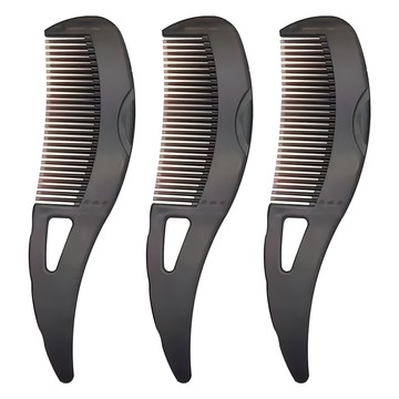 清潔按摩梳 Set 3  一鍵推出汗垢  21cm x 5.2cm  單色  1組