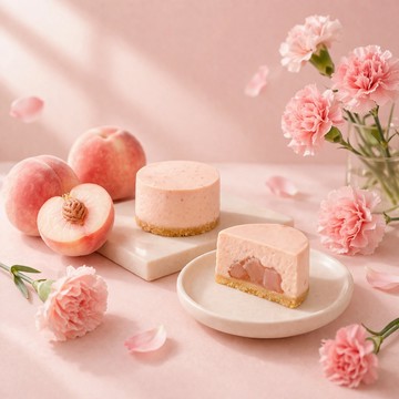 3日內出貨【金山紅】დ 桃氣滿滿 დ水蜜桃水果乳酪蛋糕 /生日蛋糕 /禮盒/520情人節快樂