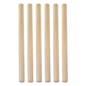 上龍 桿麵棍 木製 台灣製造  長36cm 直徑2.5cm  6個