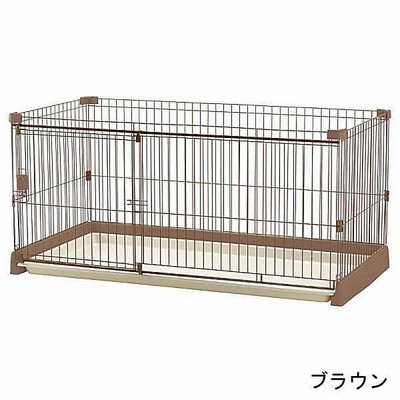 法人宛専用 お掃除簡単サークル 150-80(150×78×H70cm) (配送先名に会社名や店舗名必須・個人名のみ配送不可) リッチェル