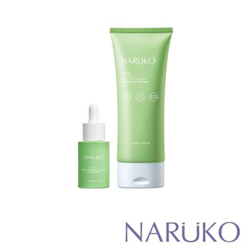 【NARUKO牛爾】茶樹三酸毛孔精華30ml+三酸身體乳150ml(改善粗糙/毛孔)