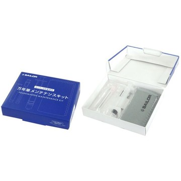 SAILOR 鋼筆專用清潔組 內附 清潔布+專用噴嘴+針筒 (14-1000)