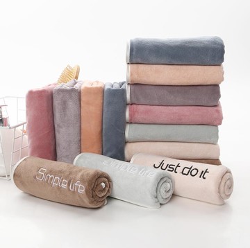 家居日用洗臉毛巾吸水柔軟面巾男女親膚洗臉洗澡擦頭速干發不掉