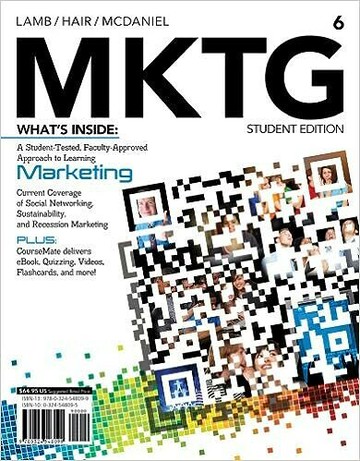 MKTG (6版) LAMB 2013 Cengage
