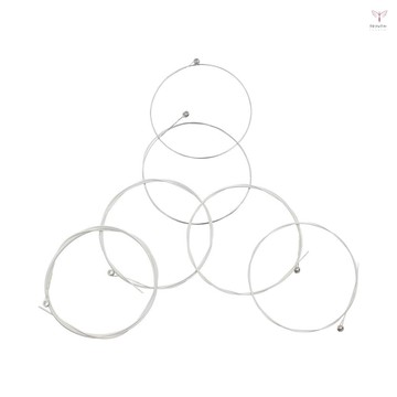 Toyutw)不銹鋼鍍銀銅合金纏繞 1st-6th (.010-.047) 6 件原聲吉他弦弦組
