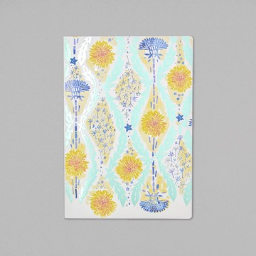 misuzu uta A5 無印筆記本 星星與蒲公英