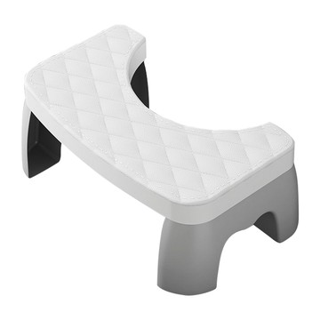 馬桶腳踏凳  PP材質 42x25x17cm  白色/灰色  1個