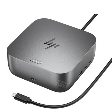 HP Thunderbolt 4 100W G6 Dock 擴充基座(100W電力傳輸/遠端管理/TB4+DP+HDMI/3年保固/9X472UT)