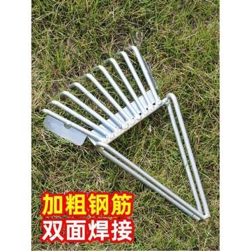 超值下殺 嚴選好物 實用園藝工具 採摘機 摘毛豆神器 拔花生工具 家用摘拔剝打收黃豆鐵爪子鐵耙 采毛豆工具採摘機 农用摘