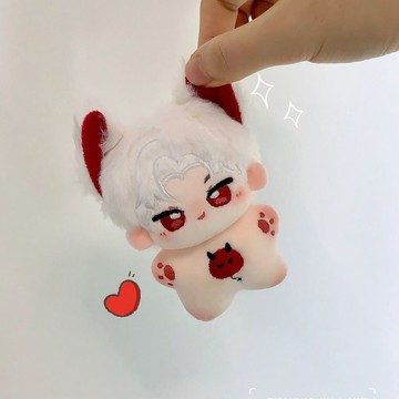 E哥❤現貨 戀與深空周邊同人秦徹10cm海星體棉花娃娃帶耳朵明星娃娃玩偶掛件預購