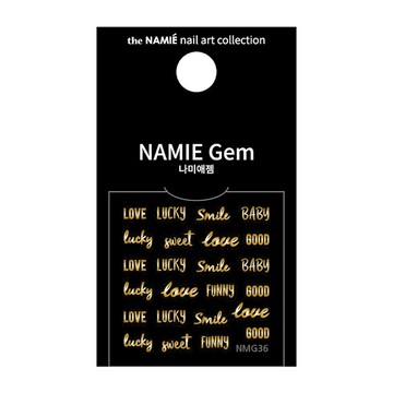 NAMIE Gem｜專業用美甲裝飾藝術貼紙｜NM36