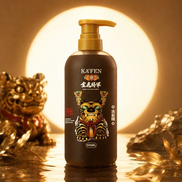 KAFEN x忠福堂 艾草蓬鬆洗髮精 500ml