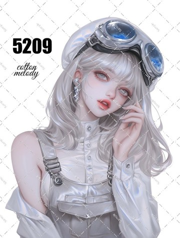 原創貼紙 no.5209 人物貼紙 原創貼紙 原創人物貼紙 裝飾貼紙 cotton melody