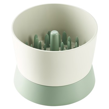 LeKue 旋轉蔬果攪碎器  12.7 x 12.7 x 12cm  白色  輕鬆切碎蔬果  1個