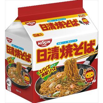 送料無料 日清食品 日清焼そば 5食×12個