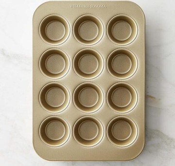 [2美國直購] 迷你鬆餅鍋 Williams Sonoma Goldtouch? Pro Nonstick Muffin Pan, 12-Well