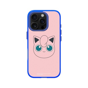 iPhone 16 Pro Clear 激光藍 - 寶可夢 Pokemon - 大臉系列-胖丁