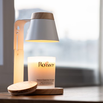 【Rofancy】工業原木升降融蠟燈-白