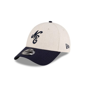 NEW ERA 男女 9FORTY NE LINEN 9FORTY NEW ERA 石灰/海軍藍 NE60667662