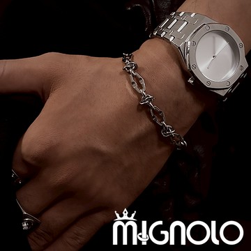 MIGNOLO💫荊棘結手鍊  鈦鋼手鍊 手鍊 嘻哈手鍊 316L醫療鋼 男潮 高級感 嘻哈歐美 復古酷 男生鈦鋼 手鐲