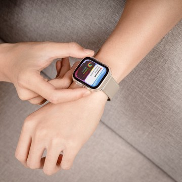 【SwitchEasy 魚骨牌】Hybrid WP 9H鋼化玻璃防水保護殼-Apple Watch