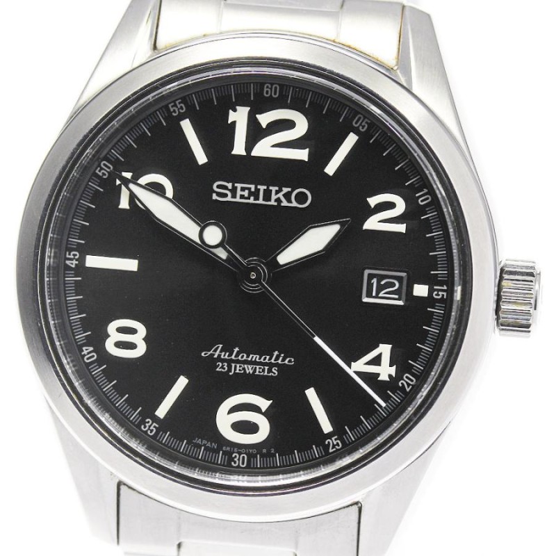 SEIKO】セイコー メカニカル 5スポーツ デイト SARG011/6R15-02R0 自動巻き メンズ_698777 | LINEショッピング