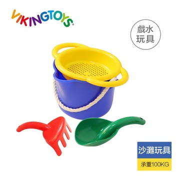 瑞典Viking toys踩不壞/不刮手的維京玩具-夏日沙灘玩沙工具組(4件組) #沙灘玩具 #沙坑玩具 #海邊玩具