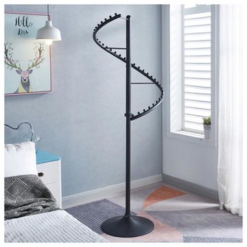 360度落地晾衣架 旋轉衣架帽架旋轉展示架收納架店鋪家用內衣服裝