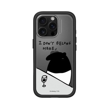 iPhone 16 Pro Mod NX 黑 - 馬來貘 Laimo - 孤芳自賞