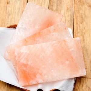 岩塩プレート(Mサイズ）   ピンク ヒマラヤ ネパール ブラックソルト ブラック岩塩 アジアン食品 エスニック食材