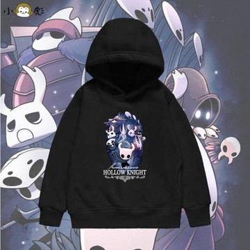 空洞騎士Hollow Knight游戲連帽衛衣男女兒童裝學生外套帽衫衣服