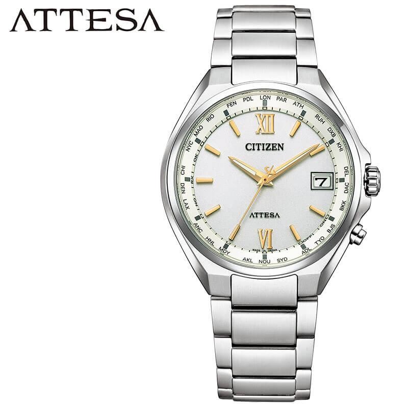 シチズン 腕時計 アテッサ CITIZEN ATTESA メンズ ホワイト シルバー