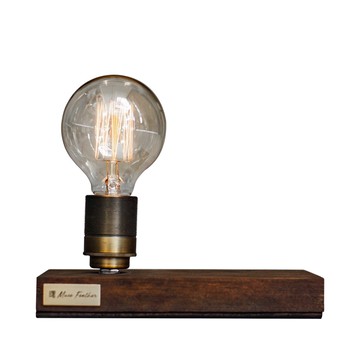 曙MUSE｜金屬頭觸控木底燈 夜燈 觸控 調光 設計 質感 文創 台灣