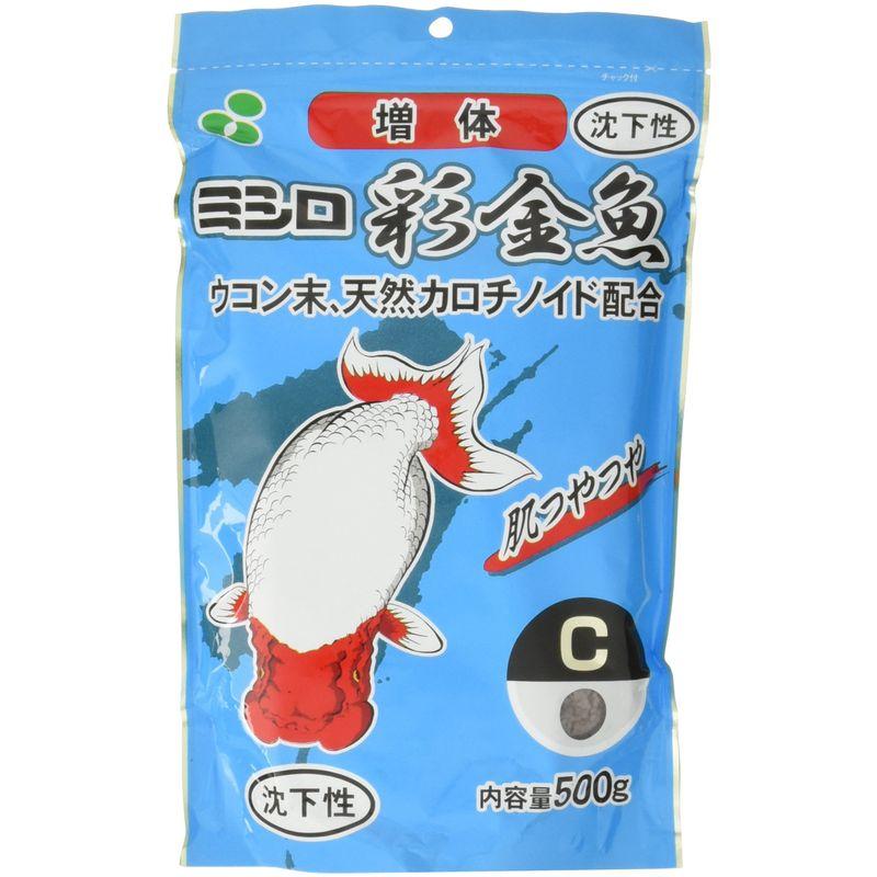 ミシロ 彩金魚 稚魚増体用C 沈下性 500g