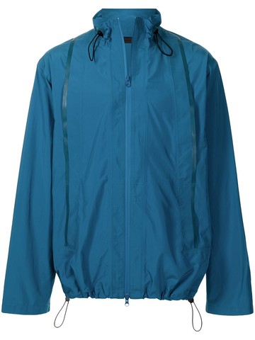 3.1 Phillip Lim - drawstring-fastening jacket - men - Nylon - M - Blue