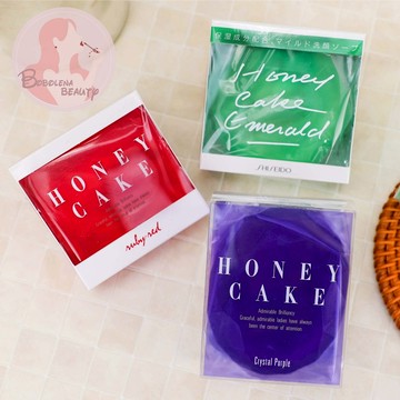 現貨 SHISEIDO 資生堂 紅寶石蜂蜜洗顏皂100g 紫羅蘭寶石洗顏皂 資生堂香皂 香皂 洗顏皂 日本境內版 綠寶石