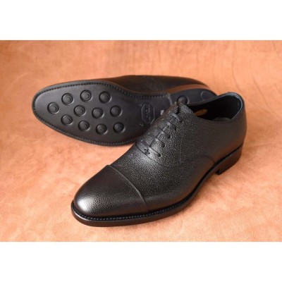 RAYMAR】Fortis シボ革 ストレートチップ ブラック / Vibram