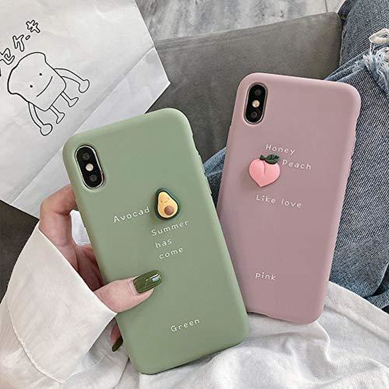 mayababy ケース iphone 11ケース 耐衝撃 可愛 立体 3D果物 デザイン