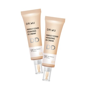 DR.WU 超完美保濕DD霜(明亮色)SPF28 40ML(2入組)-共2入