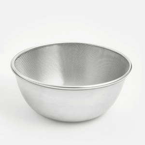 304不鏽鋼調理盆附濾網籃25cm