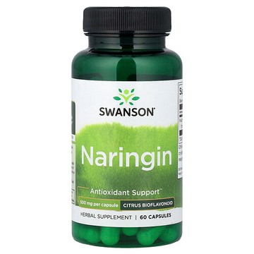 Swanson Vitamins, 柚苷，500 微克，60 粒膠囊